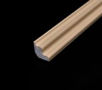 LISTWA STYROPIANOWA POWLEKANA WĄSKA jasny brąz