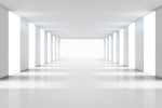 FotoTAPETA na flizelinie MS-5-0036 WHITE CORRIDOR