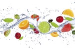 FotoTAPETA na flizelinie MS-5-0239 FRUITS IN WATER