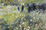 FotoTAPETA na flizelinie MS-5-0256 WOMAN IN A GARDEN - PIERRE AUGUSTE RENOIR