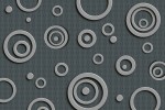 FotoTAPETA na flizelinie MS-5-0302 METAL CIRCLES
