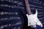 FotoTAPETA na flizelinie MS-5-0304 ELECTRIC GUITAR