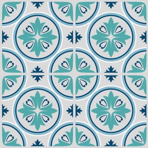 OKLEINA MEBLOWA 14083 GEKKOFIX CASSIA TEAL
