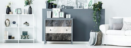 Okleina Meblowa 200-8295 Romeo matt white szer 67,5 cm