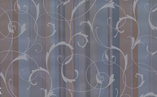 OKLEINA MEBLOWA 11924 GEKKOFIX SCROLL OVERPRINT BLUE/GREY