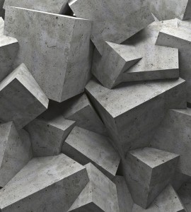 Fototapeta na flizelinie MS-3-0176 CONCRETE CUBES