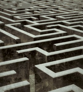 Fototapeta na flizelinie MS-3-0279 LABYRINTH