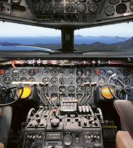 Fototapeta na flizelinie MS-3-0317 COCKPIT VIEW