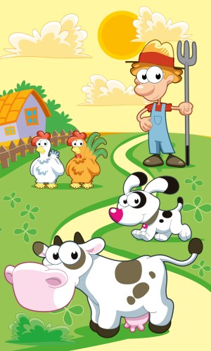 Fototapeta na flizelinie MS-2-0334 FARM