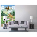 Fototapeta na flizelinie MS-2-0340 ANIMALS AND FOREST