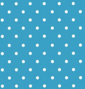 Okleina Meblowa 12705 / Gekkofix dots aqua szer 45 cm -zz