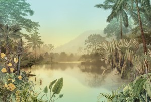 Fototapeta na Flizelinie HX8-049 Lac Tropical