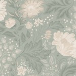 Tapeta S10180 Villa Dalarö II - Ava sage green