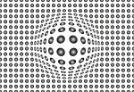 FotoTAPETA Flizelinowa 5006-8 DOTS BLACK AND WHITE