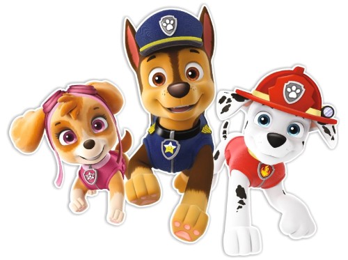 SRPP-014 DEKORACJA ŚCIENNA PSI PATROL SKY CHAS MAR