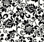 Okleina Meblowa 10579 / 55769 Venilia heritage black white szer 67,5 cm