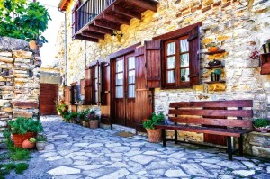 Fototapeta na Flizelinie MS-5-0759 Lefkara Village 375 x 250 cm
