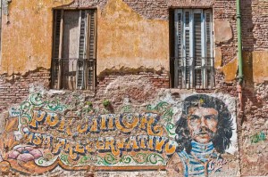 Fototapeta na Flizelinie MS-5-0796 graffiti Che Guevary 375 x 250 cm