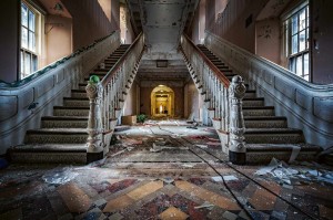 Fototapeta na Flizelinie MS-5-0850 Szpital psychiatryczny 375 x 250 cm