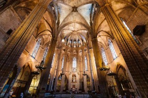 Fototapeta na Flizelinie MS-5-0937 Dzielnica Gotycka, Barcelona 375 x 250 cm