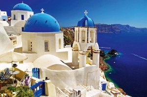 Fototapeta na Flizelinie MS-5-1118 Santorini 375 x 250 cm