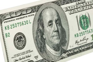 Fototapeta na flizelinie MS-5-2937 Benjamin Franklin na banknocie 375 x 250 cm