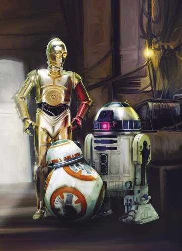 4-447 STAR WARS THREE DROIDS