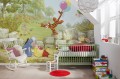 Fototapeta 8-460 Winnie Pooh Ballooning