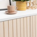 Okleina Meblowa 200-8353 WOODEN SLATS Lamele 3d  szer 67,5 cm