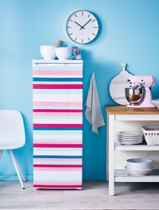 -Okleina Meblowa 200-1993 D-C-FIX błękitny połysk kolor ral 5012 szer 45 cm