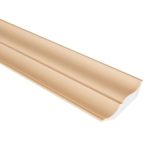 LISTWA STYROPIANOWA POWLEKANA SZEROKA jasny brąz