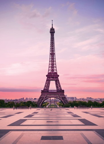 Fototapeta na flizelinie 5028-2V-1 EIFFEL TOWER AT SUNSET