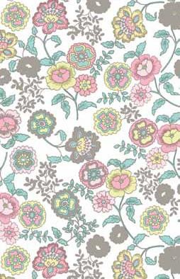 OKLEINA MEBLOWA 13426 GEKKOFIX FLEUR WHITE