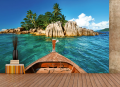 Fototapeta na flizelinie 5033-4V-1 St Pierre Island at Seychelles ARANŻACJA