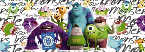 Fototapeta 1-470 Monsters Campus 