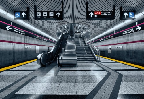 Fototapeta 8-996 Subway