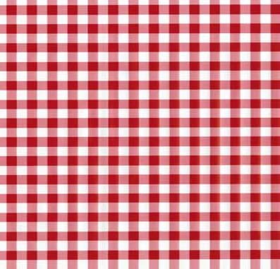 OKLEINA MEBLOWA 12823 GEKKOFIX CHECK RED