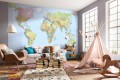 Fototapeta na flizelinie XXL4-038 World Map 